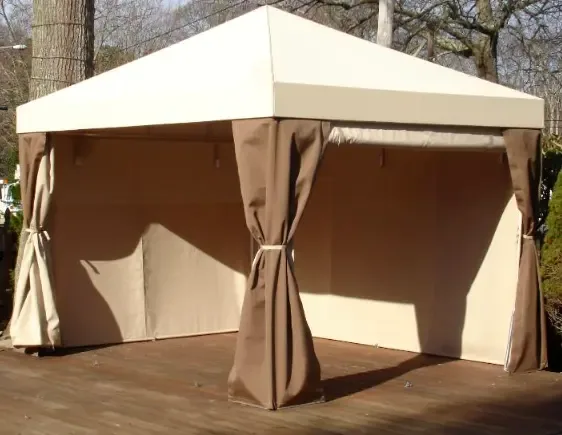 Stationary fixed awning installation — All Seasons Awnings, South Jersey